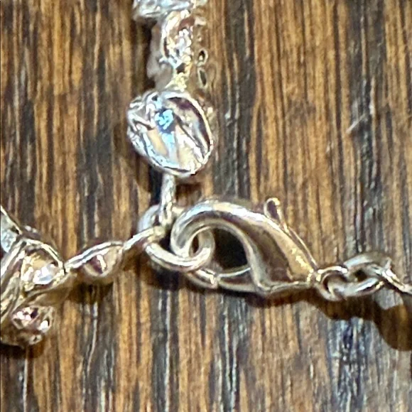 Pilgrim Silver Textured Nugget Bracelet - Picture 4 of 6